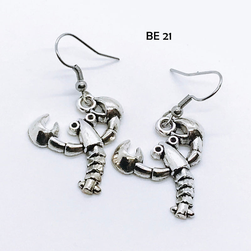 Whimsical  Lobster Earrings