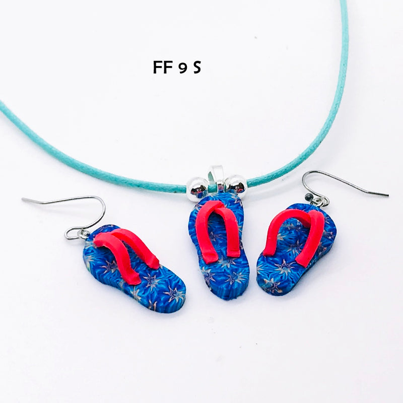 Great Day to Go To the Beach - Necklace and Earring Set